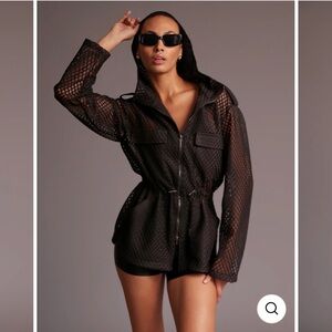 Heroine Sport Black Mesh Lucy Jacket